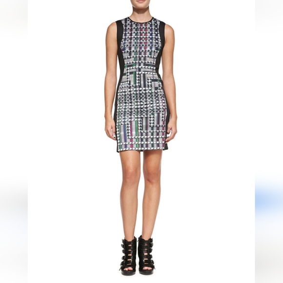 Clover Canyon Geometric Neoprene Dress Size Large - Picture 2 of 10